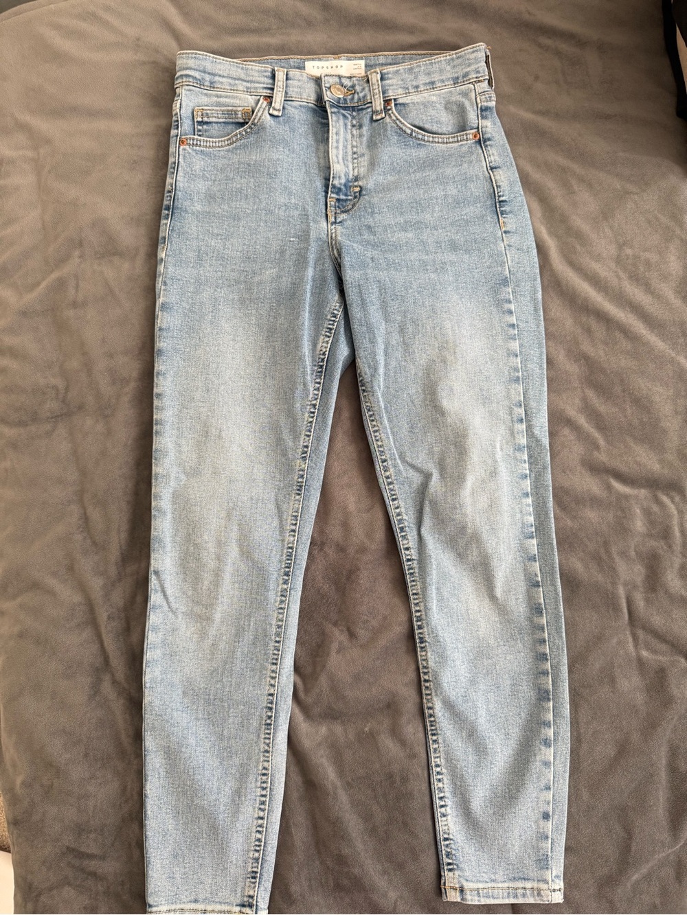 Topshop Light Blue Skinny Jeans
